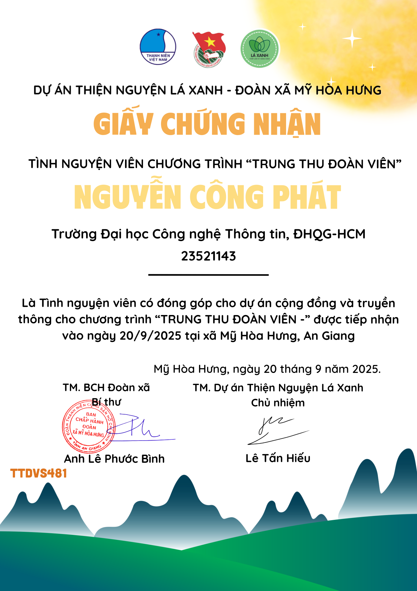 Trung Thu Đoàn Viên Project