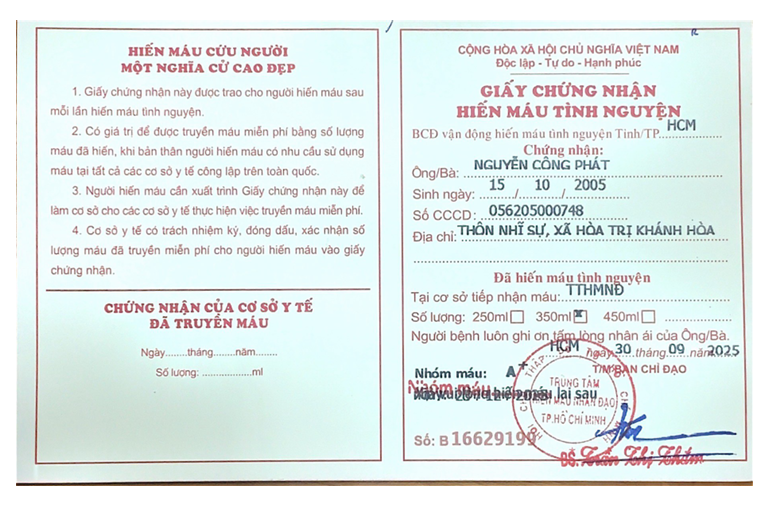 Blood Donation Event