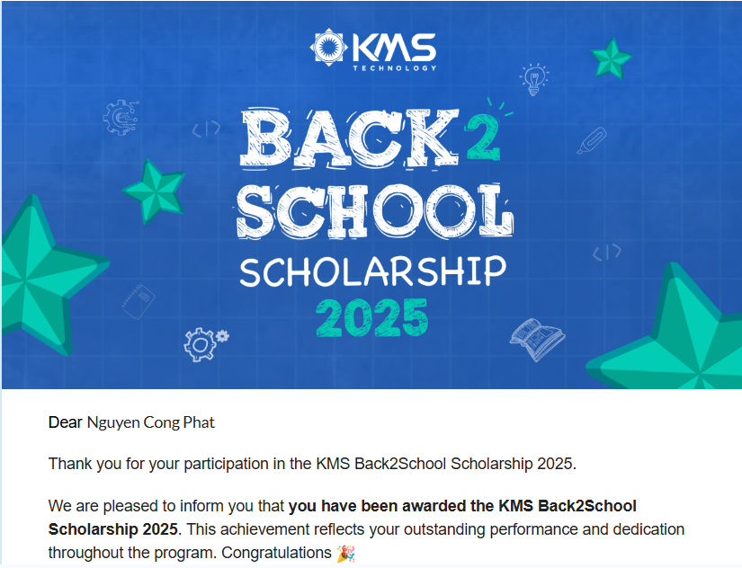KMS Back2School Scholarship 2025