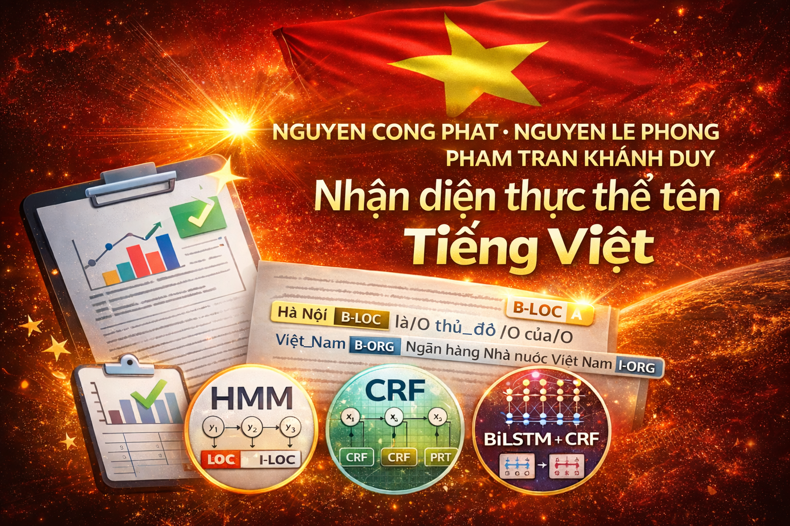 Vietnamese Named Entity Recognition (VLSP 2016)